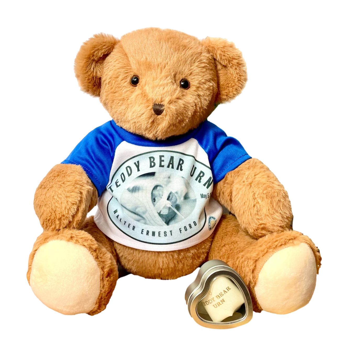 teddy bear urn