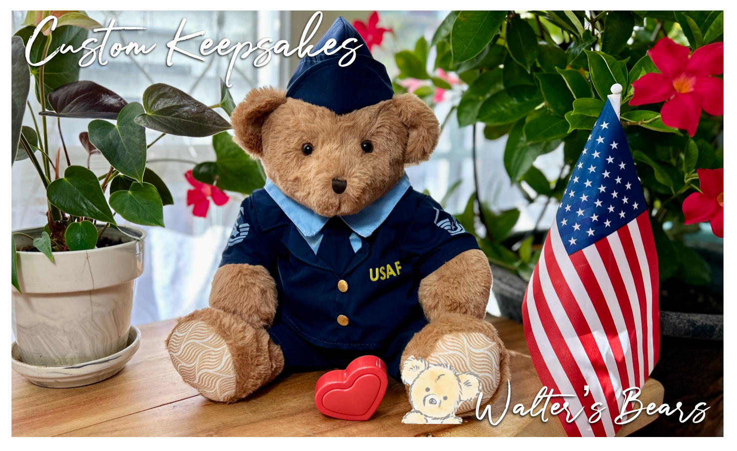 Teddy Bear with Tricycle Tucker＆Walther Our Story
