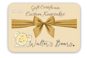 Walter's Bears® Gift Cards