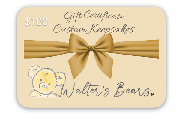Walter's Bears® Gift Cards