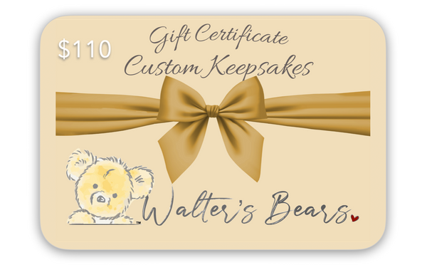 Walter's Bears® Gift Cards