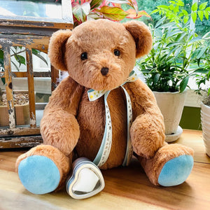 teddy bear urn for pet ashes