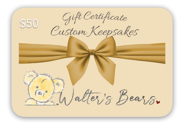 Walter's Bears® Gift Cards