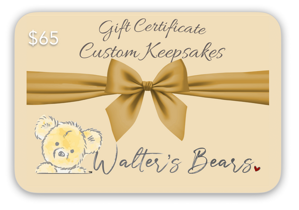 Walter's Bears® Gift Cards