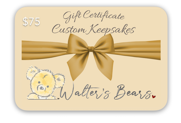 Walter's Bears® Gift Cards