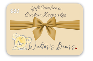 Walter's Bears® Gift Cards