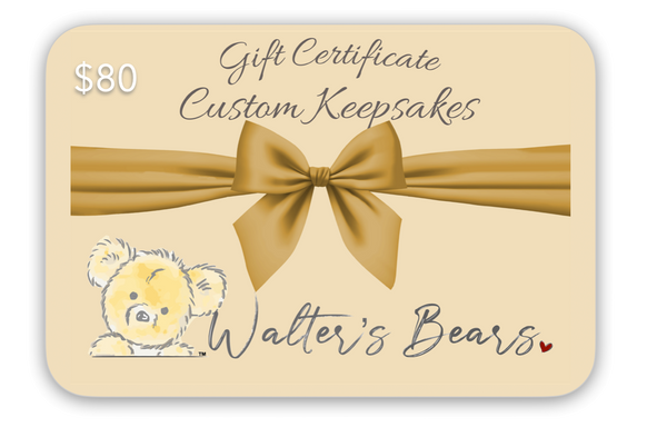 Walter's Bears® Gift Cards