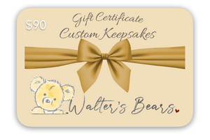 Walter's Bears® Gift Cards