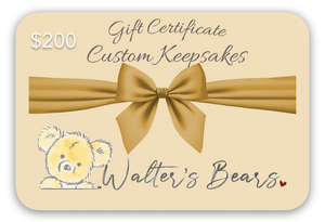 Walter's Bears® Gift Cards