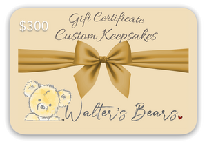 Walter's Bears® Gift Cards