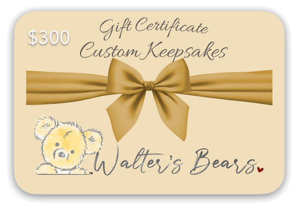 Walter's Bears® Gift Cards