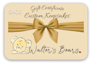 Walter's Bears® Gift Cards