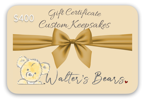Walter's Bears® Gift Cards